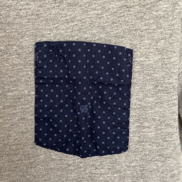 Penguin Grey Cotton Shirt  - Size M‎ - Picture 2 of 4